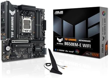 Select Accounts: ASUS TUF Gaming B650EM-E WiFi AMD mATX Motherboard $98 + Free S&H