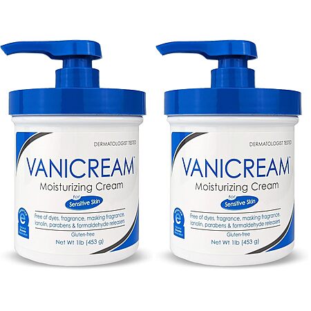 16oz. Vanicream Moisturizing Skin Cream (Sensitive Skin) + $10 Amazon Credit 2 for $25.75 w/ S&S
