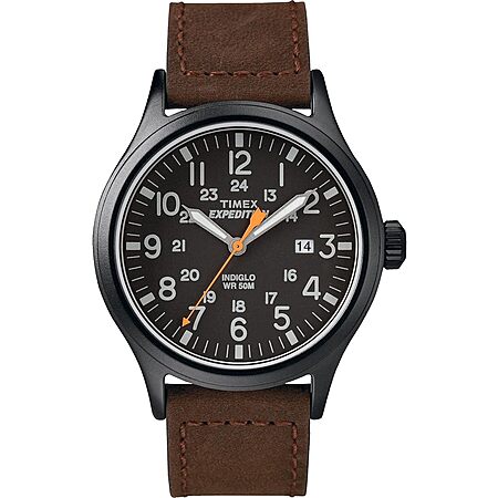 Timex 40mm Men’s Expedition Scout Watch (Brown/Black/Black) $25.40