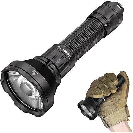 Sofirn SF26 2000 Lumens Battery Powered Tactical Flashlight $36 + Free S&H