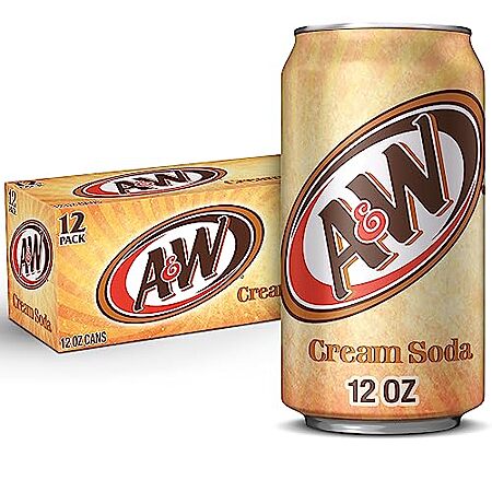 12-Pk 12-Oz A&W Cream Soda $4.75 w/ S&S
