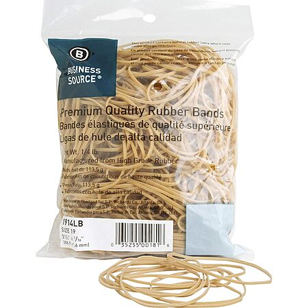 425-Ct Business Source Premium Rubber Bands $1.60 w/ S&S