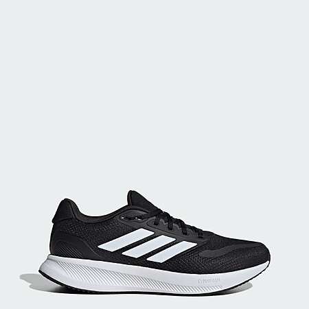 adidas Men’s or Women’s Runfalcon 5 Wide Running Shoes (Core Black/Cloud White) $26.40 + Free S&H