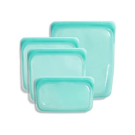 4-Pk Stasher Silicone Reusable Storage Bag $23 + Free S&H w/ Prime