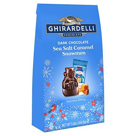 5.8-Oz Ghirardelli Dark Chocolate Sea Salt Caramel Snowmen $4.10