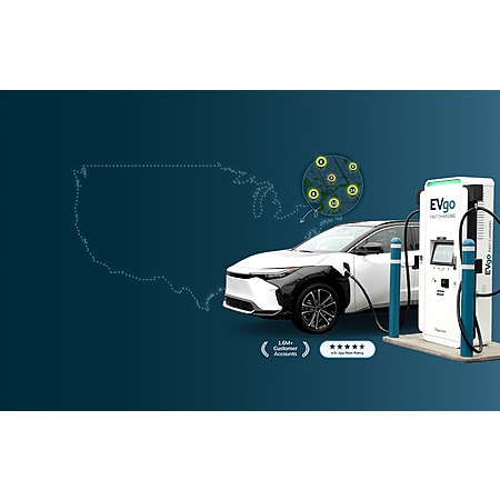 EVgo Mobile App: $10 Electric Vehicle Charging Credit Free