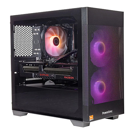 Micro Center: PowerSpec G532 PC: Ryzen 5 7500X3D, 1TB SSD, 16GB RAM, RX 9070 XT $1400 + Free Pickup Only