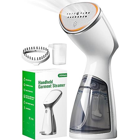 OGHom 1000W Portable Handheld Steamer for Clothes $13 + Free S&H