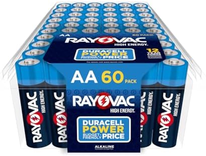 Select Accts: 60-Ct Rayovac AA Alkaline Batteries $10.60 w/ S&S