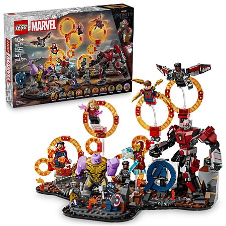 621-Pc Lego Marvel Avengers Endgame Final Battle Building Kit w/ 10 Minifigs $80 + Free S&H