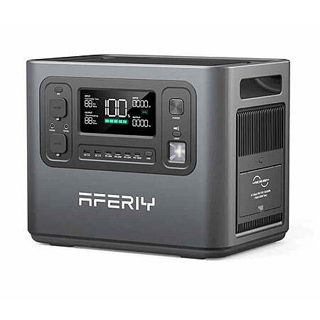 AFERIY P210 2048Wh 2400W LiFePO4 Power Station $399 + Free S&H