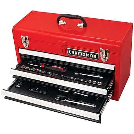 104-Piece Craftsman 1/4″ & 3/8″ Drive SAE Mechanics Tool Set $80 + Free S&H