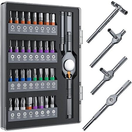 32-in-1 Wesdut T-Handle Magnetic Ratchet Screwdriver Set $13.20
