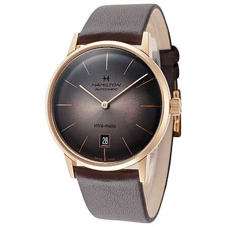 Men’s Hamilton American Classic 38mm Automatic Intra-Matic Watch $351.10 + Free S&H