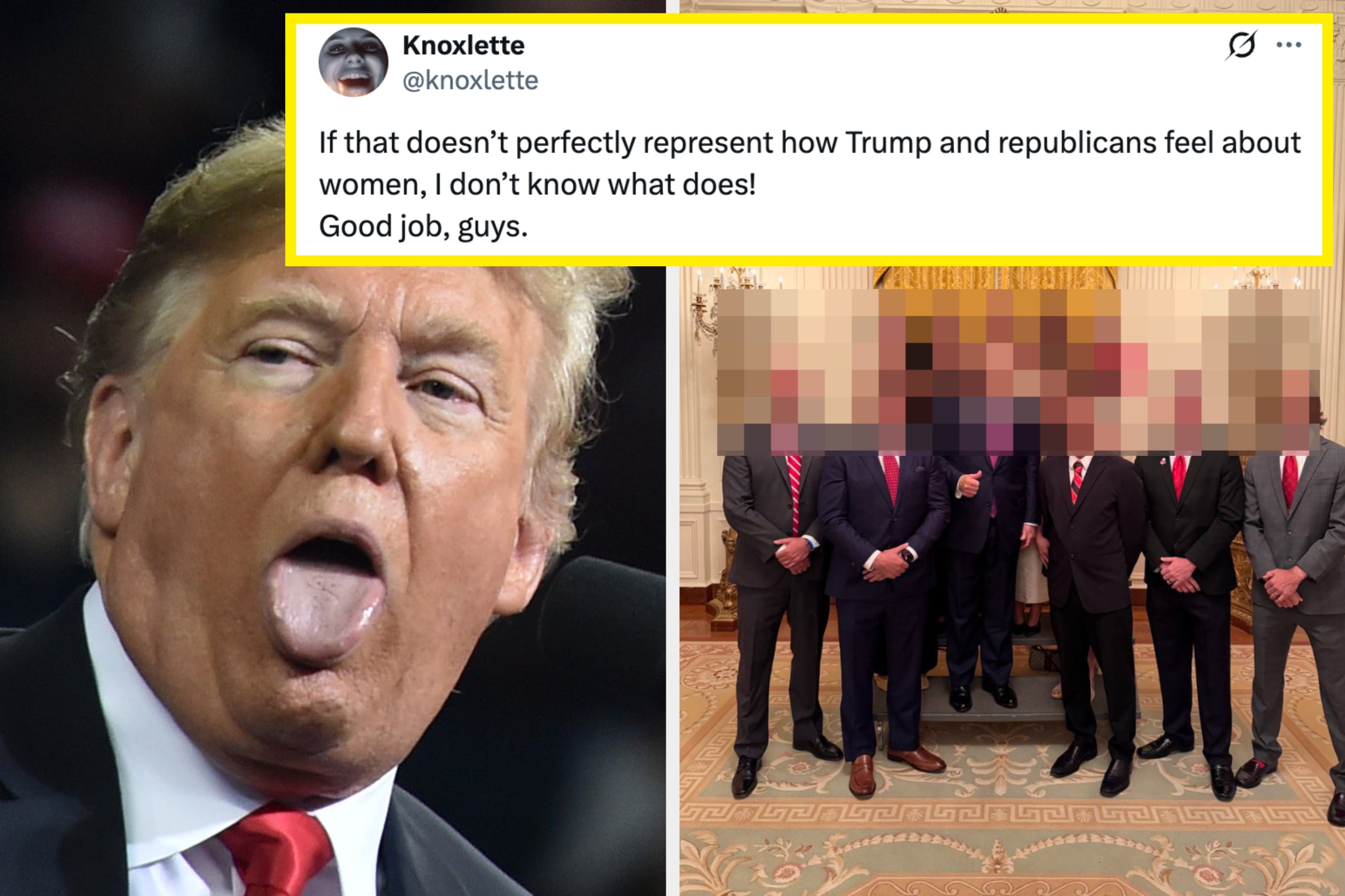 Trump Took A Photo With Women Athletes, And The Entire Internet Is Saying It “Screams Misogyny” For One Veryyy Specific Reason