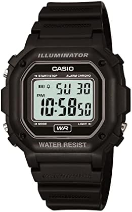42mm Casio Men’s Digital Illuminator Sport Watch (Black Resin) $17.95