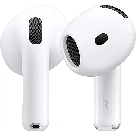 Apple AirPods 4 Wireless Earbud Headphones w/ USB-C Charging Case $100 + Free S&H