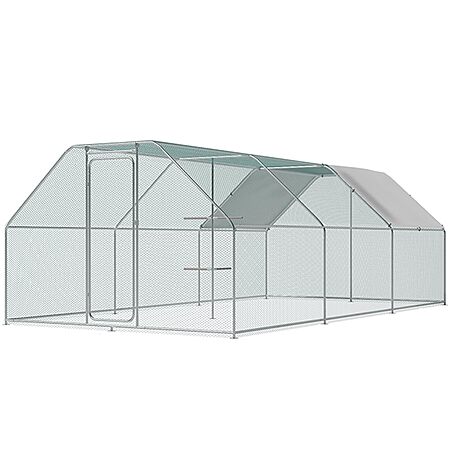 236″ x 118″ x 78″ wonline Metal Chicken Pen w/ Climbing Frame $169.55 + Free S&H