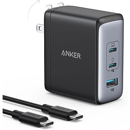 3-Port Anker 736 Nano II 100W USB-C Wall Charger $32 + Free S&H