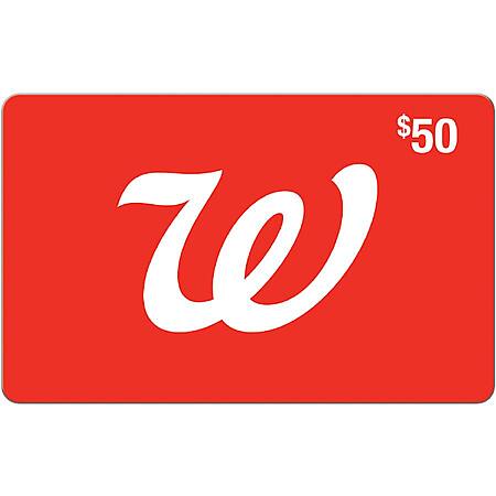 Digital eGift Card Sale (Email Delivery): $50 Fandango eGC $40, $50 Walgreens eGC $42.50 & More