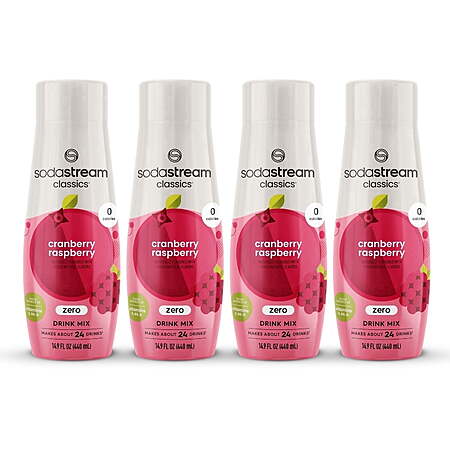 4-Pk 14.9-Oz SodaStream Classics Zero Drink Mixes (Various) $8 + Free S&H