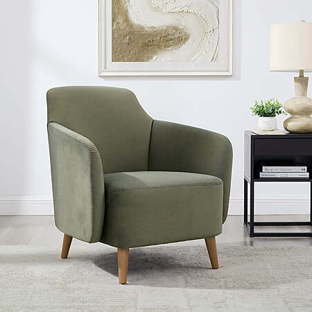Mainstays Classic Club Chair (Vesper Forest) $43.80 + Free S&H
