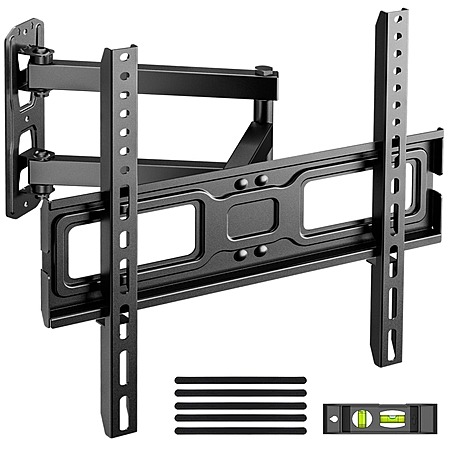 MountFTV Full Motion Long Arm Swivel TV Wall Mount Bracket for 26-65″ TVs $13