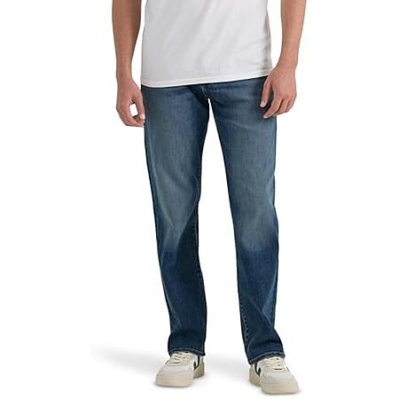 Lee Men’s Extreme Motion Relaxed Straight Jeans (Warrior) $18.60