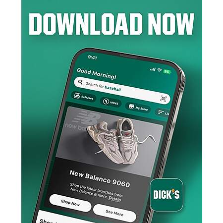 Dick’s Sporting Goods App Exclusive Offer: Eligible Styles/Sale Products $20 Off $100+ (Valid thru 5/25; Exclusions Apply)