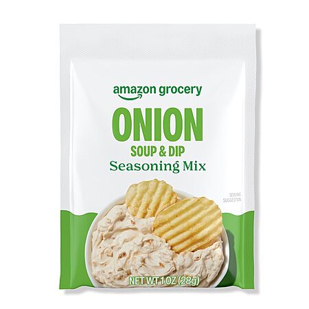 1oz. Amazon Grocery Onion Soup & Dip Seasoning Mix $0.60 w/ S&S