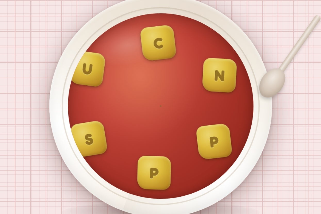 There Are 15 Words To Unscramble From These 6 Floating Letters — Can You Find Allllllll Of Them?