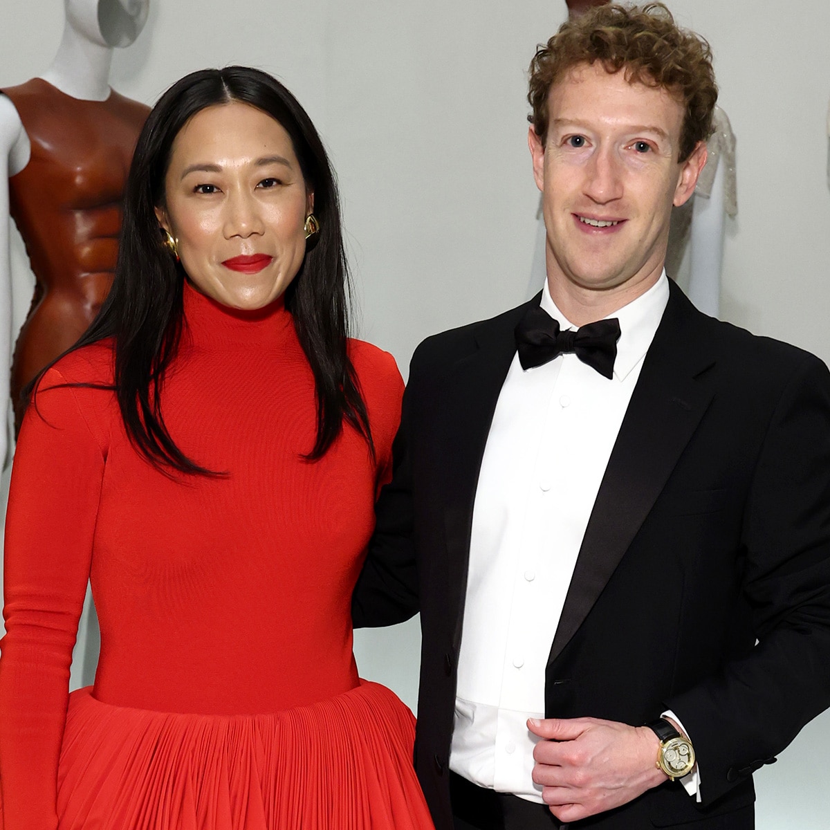 Mark Zuckerberg & Wife Priscilla Chan Make Surprise Debut at Met Gala