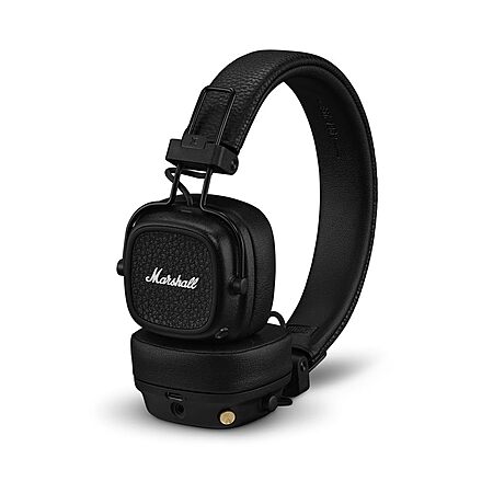 Marshall Major V On-Ear Wireless Bluetooth Headphones (Black) $90 + Free S&H