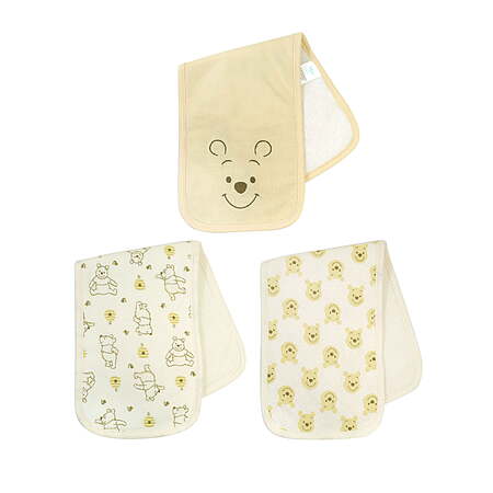 Select Walmart Stores: 3-Pk Disney Winnie The Pooh Unisex Newborn Burp Cloth $1.75 + Free Pickup