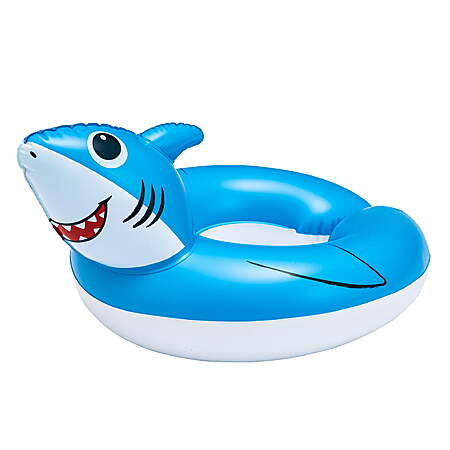 Bluescape Split Inflatable Swim Ring Pool Floats for Kids (Shark or Unicorn) $2.45 + Free Pickup