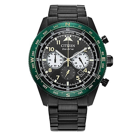 42mm Citizen Men’s Eco-Drive Weekender Chronograph Stainless Steel Watch $169 + Free S&H