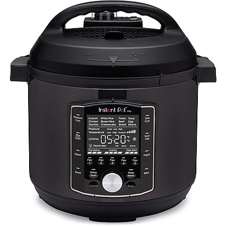 Prime Members: 8-Qt Instant Pot Pro 1400W 10-in-1 Pressure Cooker $125 + Free S&H