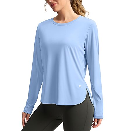 G Gradual Women’s UPF 50+ Lightweight Quick-Dry Long-Sleeve Sun Shirt (Various) from $9.90