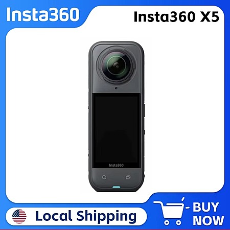 Insta360 X5 8K30fps 360 Action Camera $354 + Free S&H