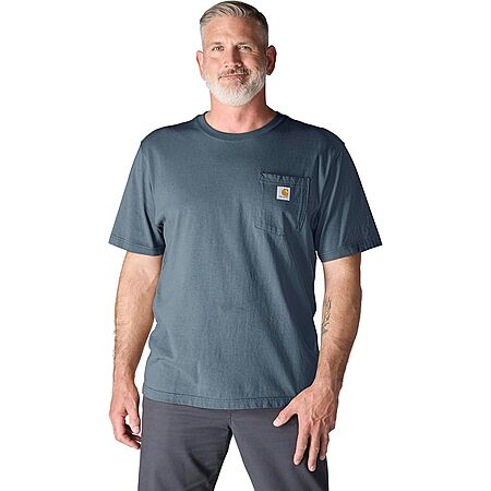 Carhartt K87 Men’s Loose Fit Heavyweight Short-Sleeve Pocket T-Shirt (Various) from $15