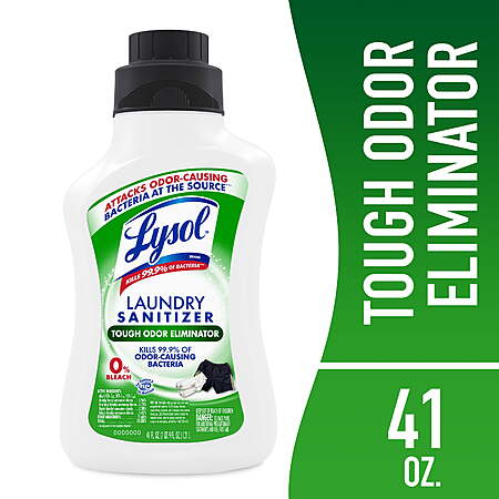 Select Walmart Stores: 41-Oz Lysol Tough Odor Eliminator Laundry Sanitizer Additive $1.70 + Free Pickup