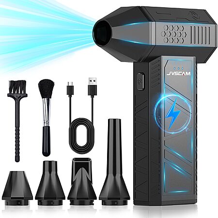 Prime Members: JVSCAM 3-Speed Cordless Rechargeable Air Duster & Blower $19 + Free S&H