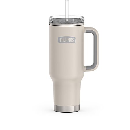 40-Oz THERMOS Stainless Steel Cup Holder Mug (Sandstone) $16.80