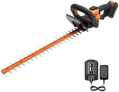 Prime Members: 22″ WORX 20V Cordless Hedge Trimmer w/ 2.0Ah Battery & Charger $52.25 + Free S&H