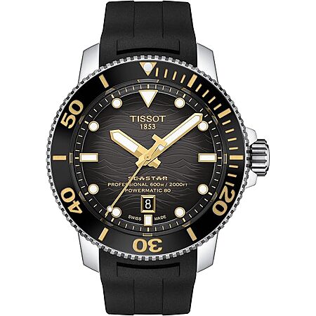 Prime Members: 46mm Tissot Men’s Seastar 2000 Powermatic 80 Automatic Watch $712.50 + Free S&H