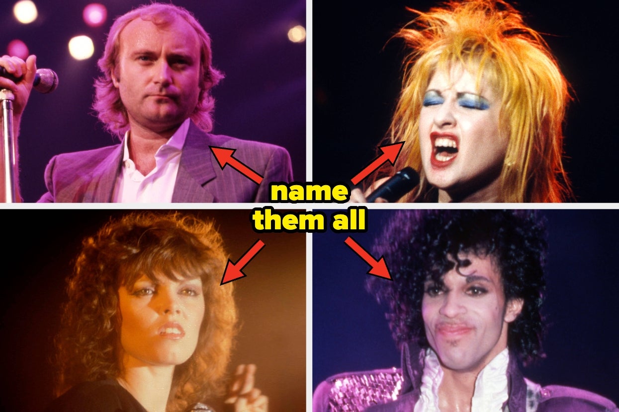 If You Can Name All 20 Singers In This Group Photo, You Definitely Lived Through The ’80s