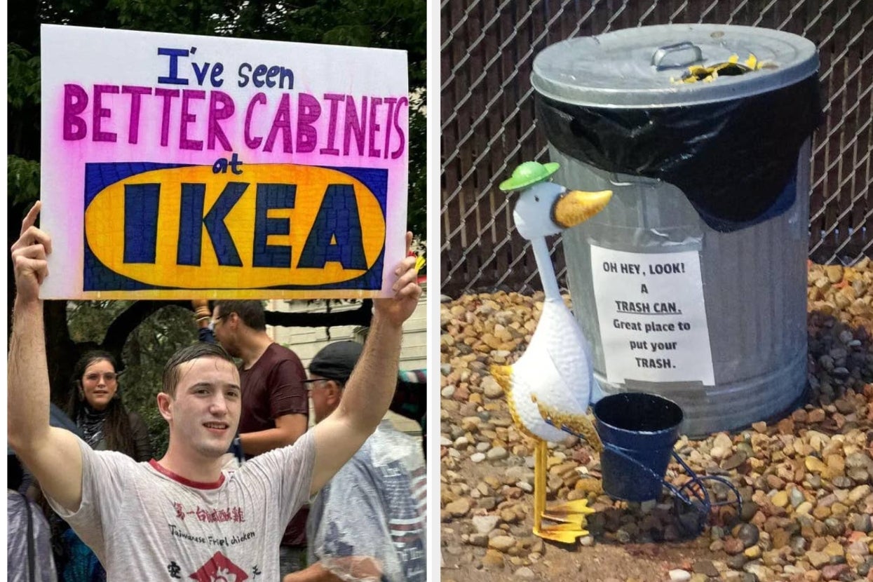 “Please Ask To Speak To The Bug, Not Management”: The People Who Made This Week’s Funny Signs Really Dug Deep Into The Funny Box Because They Are Great