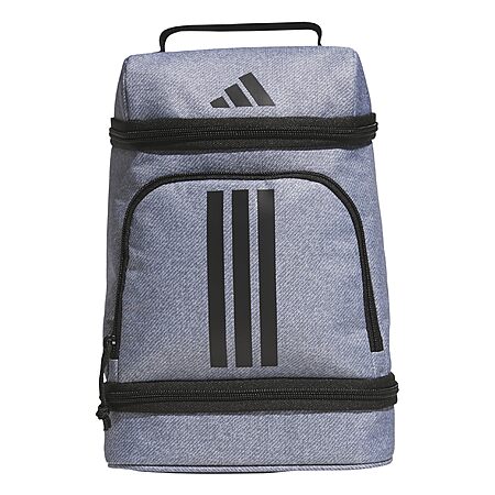 6-L adidas Excelerator Insulated Lunch Bag Lunchbox (Twill Grey/Black) $12.45