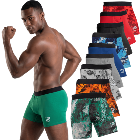 10-Pk Under Project Mens Micro Modal Boxer Briefs (S or XL) $30 + Free S&H