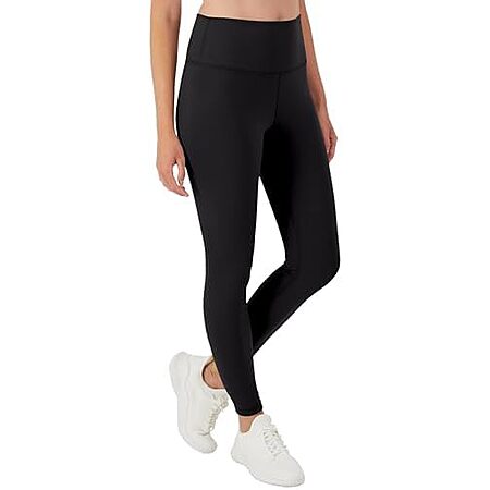 Hanes Women’s Moves 7/8 Soft Leggings w/ Pocket (Black, 25″ Inseam) $8.80
